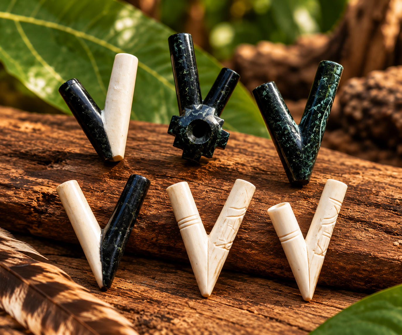 HANDCRAFTED KURIPES – STONE & BONE